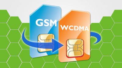 Dual mode (WCDMA and GSM), dual coverage
