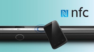 One-touch with NFC-enabled smartphones for Bluetooth paring