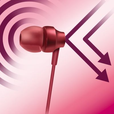 Perfect in-ear seal blocks out external noise