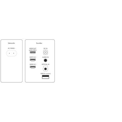 Connector side drawing