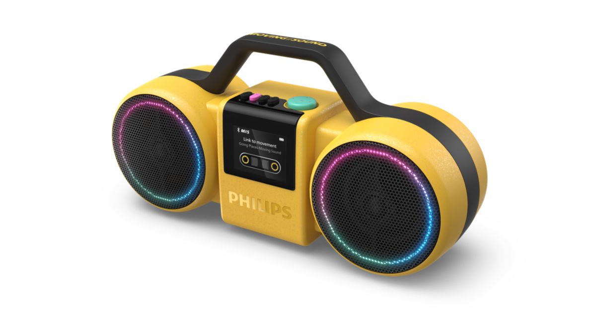 Moving Sound TAMS60Y ワイヤレススピーカー TAMS60Y/00 | Philips