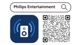 تطبيق Philips Entertainment. تحكم ذكي في مكبر الصوت