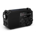 Betrouwbare radio, zaklamp en back-upvoeding