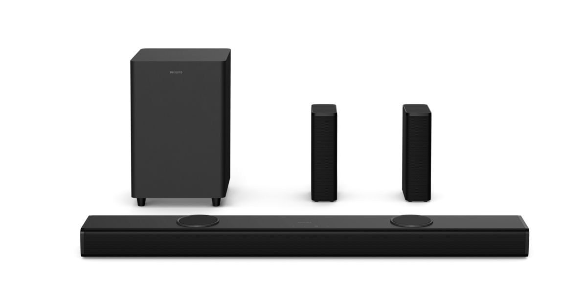 Soundbar ワイヤレスサブウーファー内蔵 7.1.4 チャンネルサウンドバー