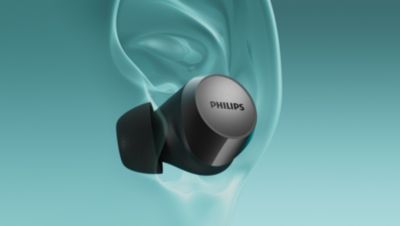 Som incrível dos auriculares minúsculos que se adaptam na perfeição