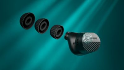 Reliable in-ear fit and earbud touch controls