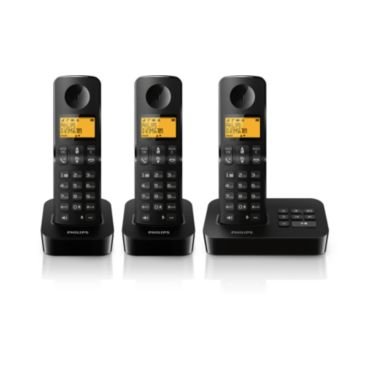 Draadloze telefoon met antwoordapparaat