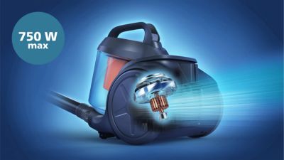 Motor od 750 W obezbeđuje snažne performanse