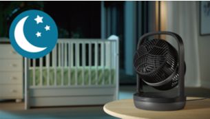 Stay cool overnight with the Quiet Sleep mode
