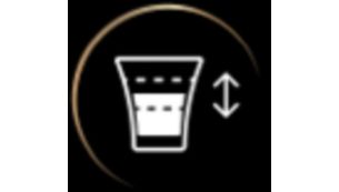 Des volumes de caf&eacute; personnalisables de 20 &agrave; 270&nbsp;ml