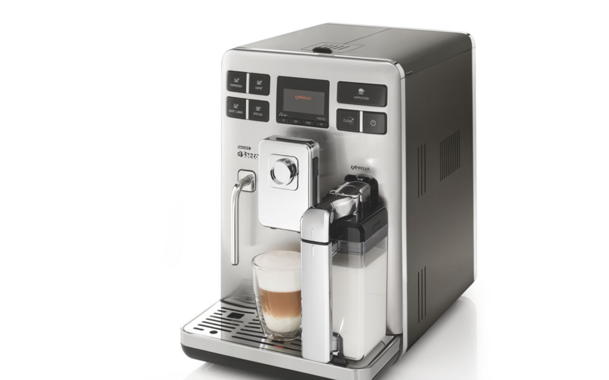 Exprelia Super automatic espresso machine HD8854 01 Saeco