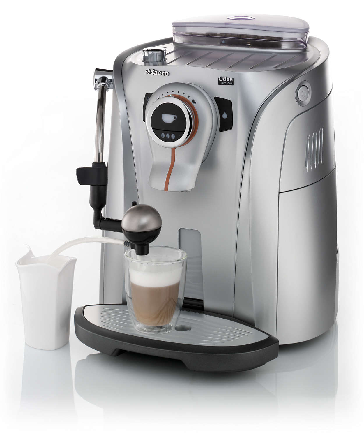 Trendika ja funktsionaalse kujundusega espressomasin