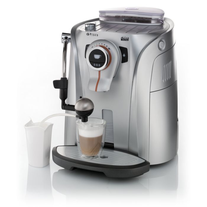 Espressomachine met een trendy en functioneel ontwerp