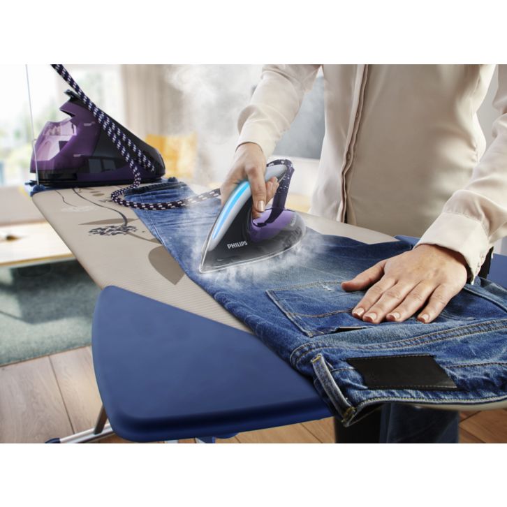 Effortless ironing. Fast results.