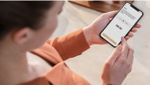 Controlo remoto fluido da m&aacute;quina atrav&eacute;s da aplica&ccedil;&atilde;o Coffee+