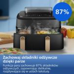 Pierwsze urządzenie Dual Basket z funkcją gotowania na parze