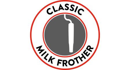 Classic milk frother for a tasty Cappuccino