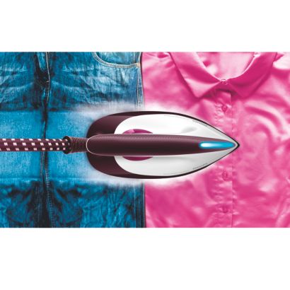 Žehlite rýchlejšie s 2­násobným množstvom pary*