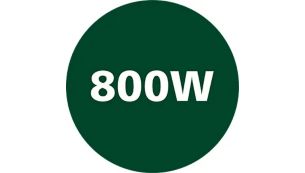 Powerful 800W motor