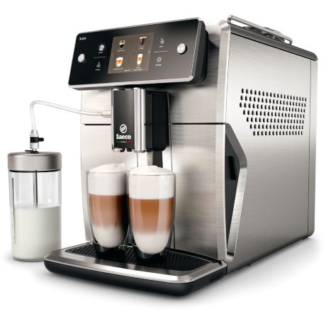 SM7685/00 Saeco Xelsis Machine expresso à café grains avec broyeur