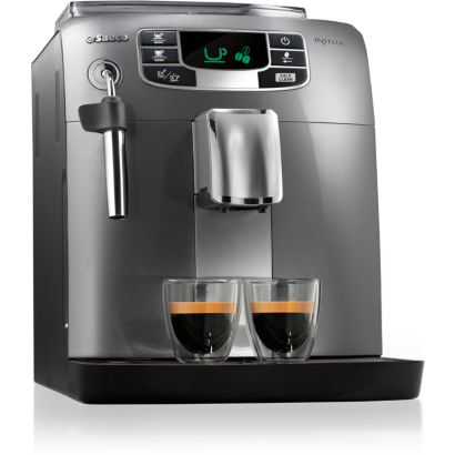 Espresso in kava s pritiskom na gumb