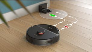 G&oslash;r rent op til 200 minutter p&aring; en enkelt batteriopladning