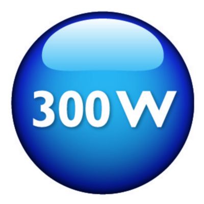 Potente motor de 300 W