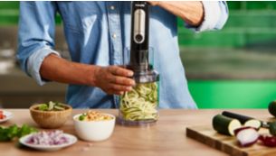 Unique spiralizer accessory to eat more fruits & vegetables