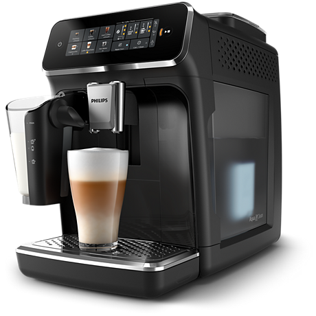 EP3341/50 Serie 3300 Solución de leche LatteGo Cafetera Espresso automática Silent Brew, 5 bebidas
