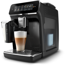Serie 3300 Solución de leche LatteGo Cafetera Espresso automática Silent Brew, 5 bebidas