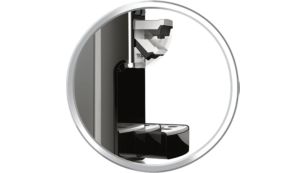 Fits your favourite cup with adjustable tray & spout