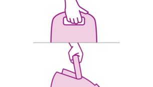Two comfortable carrying handles for extra convenience