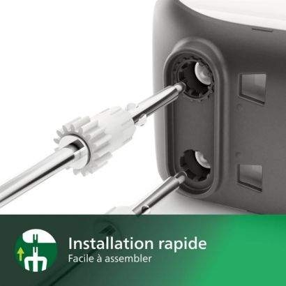 Action puissante et efficace, pour une pâte lisse