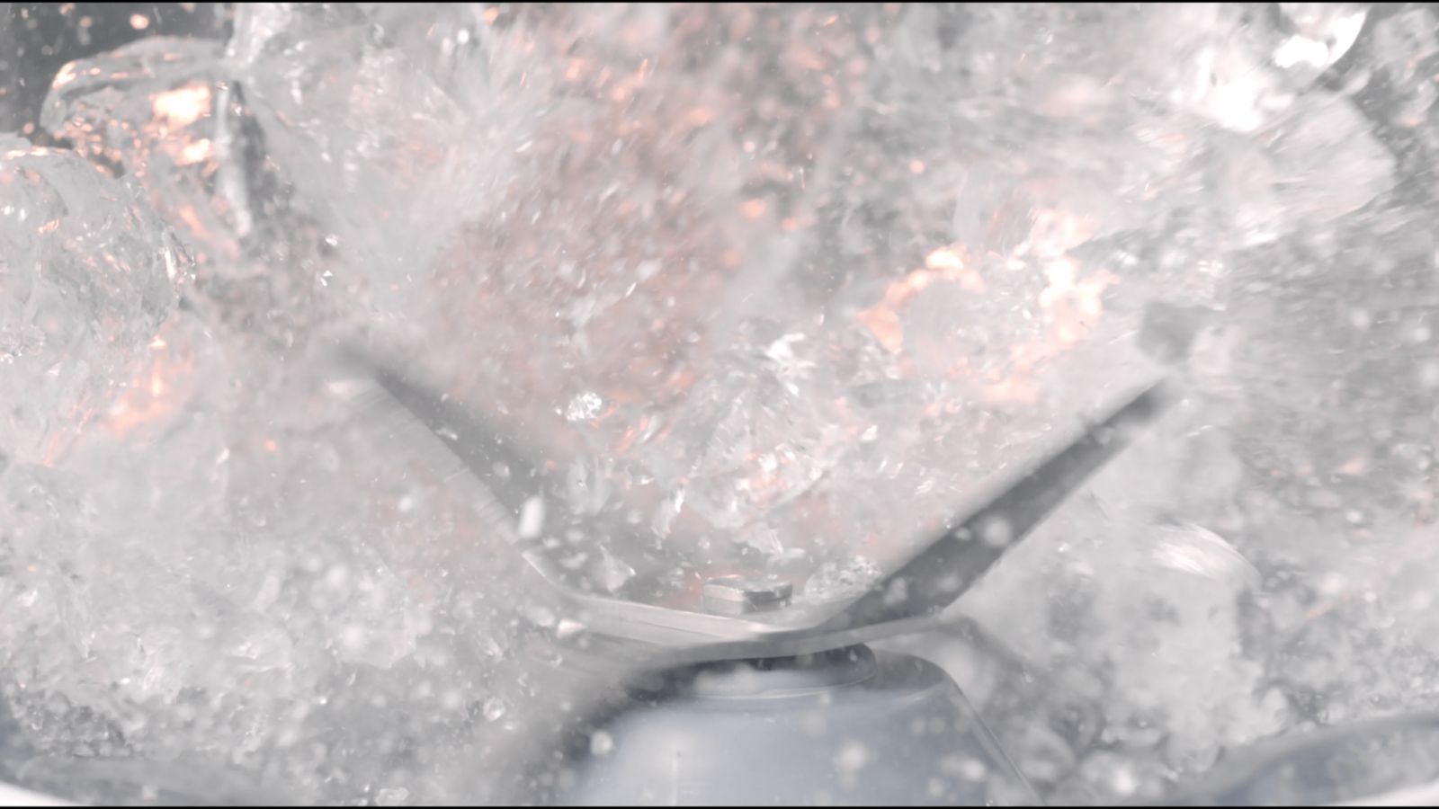 Hielo en trozos finos