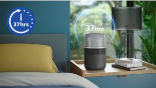 Umidificazione continua fino a 37 ore