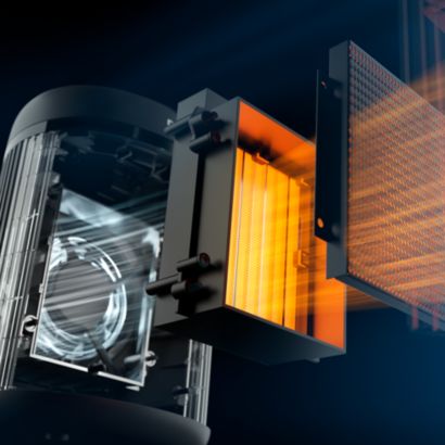 Philips Κεραμικό αερόθερμο μικρού μεγέθους