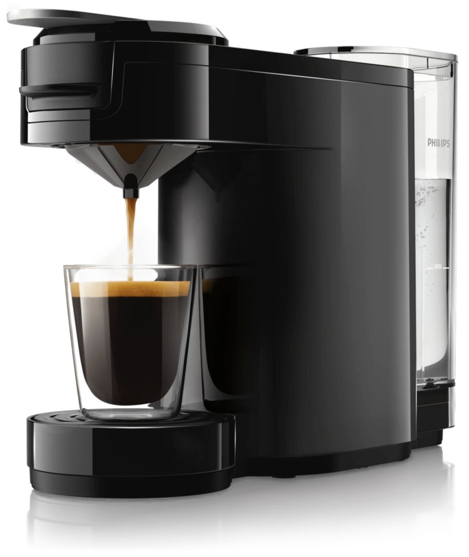 L&aelig;kker, st&aelig;rk kaffe med et tryk p&aring; en knap