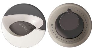 Justerbar betjening af tid og temperatur