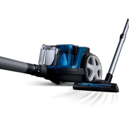 Higher suction power* with PowerCyclone 5