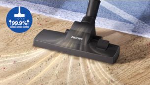 Multi-purpose nozzle for great cleaning on different floors