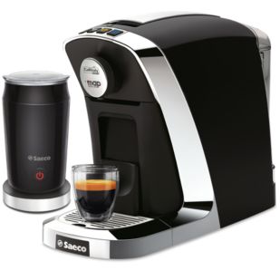 Map Caffitaly by Saeco Bravista Espresso+ Capsule Coffee machine &amp; milk frother