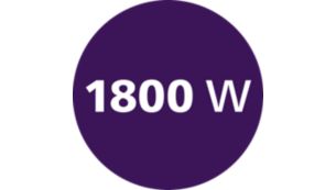 Power up to 1800W