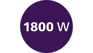 Putere de până la 1800 W