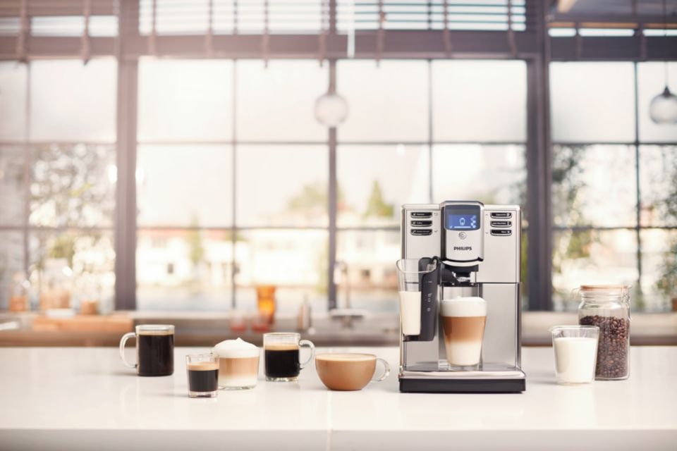6 spécialités de café à partir de grains de café frais