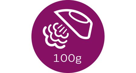 Up to 100 g steam boost blasts stubborn creases