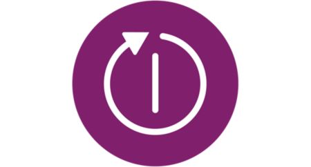 يتم إيقاف تشغيل المكواة تلقائياً عند تركها من دون مراقبة