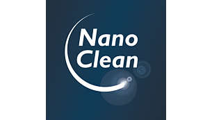 Videz le bac à poussière sans jamais entrer en contact avec la saleté grâce à la technologie NanoClean