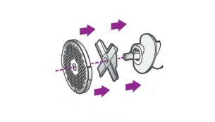 Нож и винт регулируются автоматически, поэтому они всегда будут установлены правильно