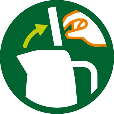 Atverams vāks ar lielu atvēruma leņķi atvieglo uzpildi un tīrīšanu