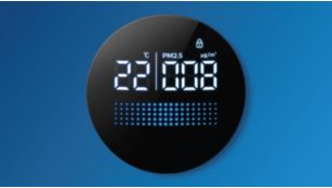 空氣質素感應器、温度和濾網狀態